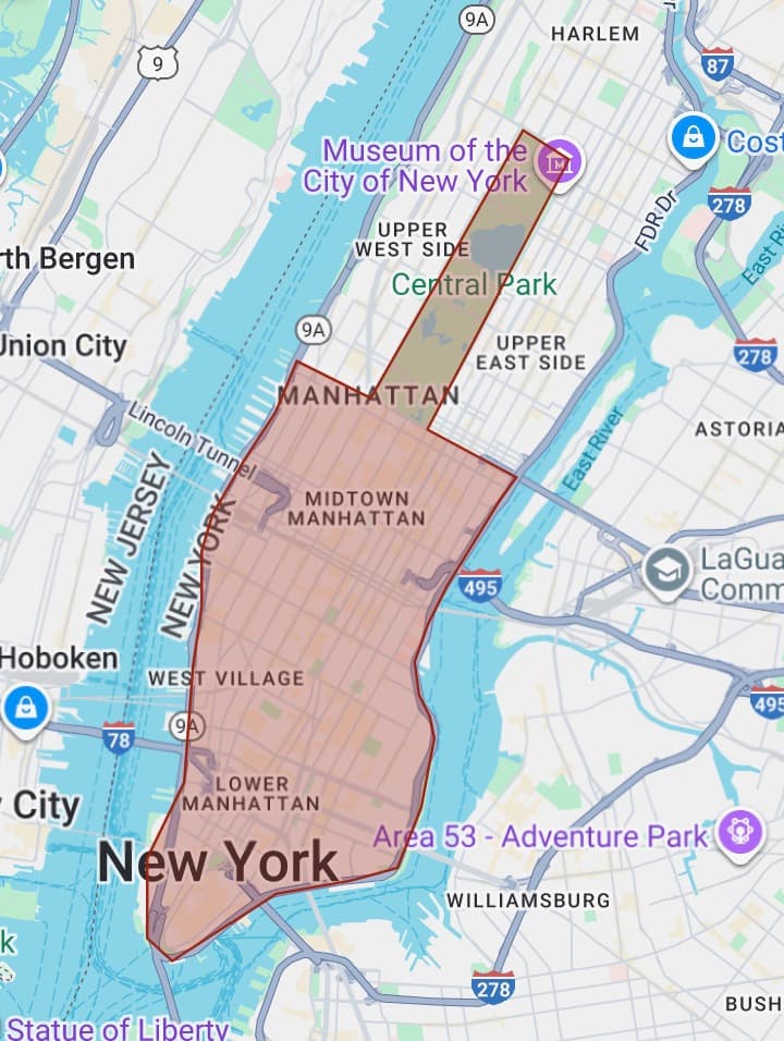 New York City Boundaries