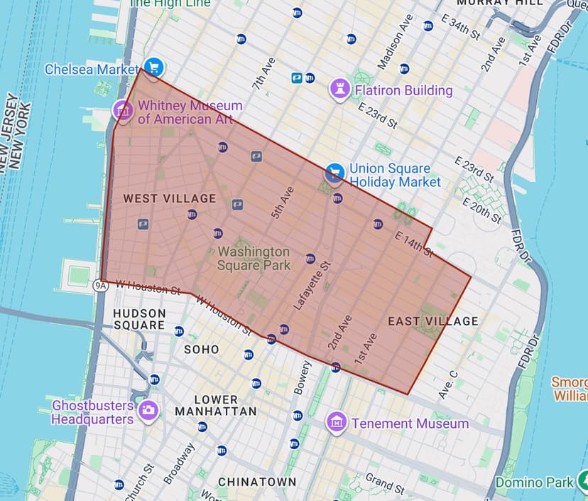 New York City Boundaries