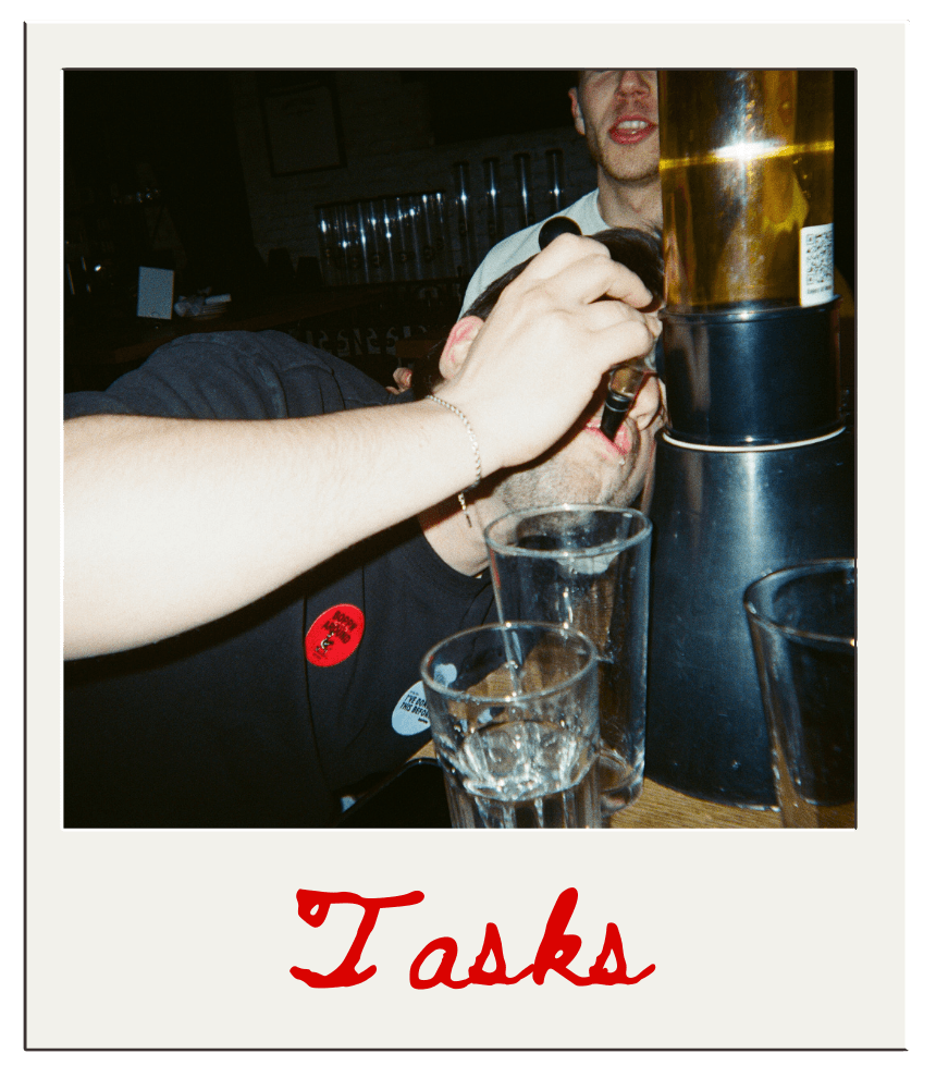 Tasks polaroid
